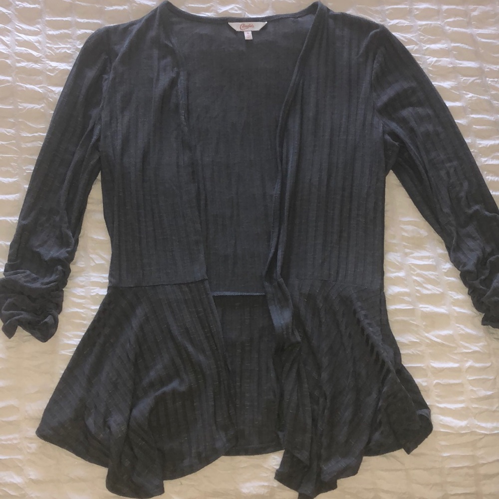 Grey cover-up/ cardigan